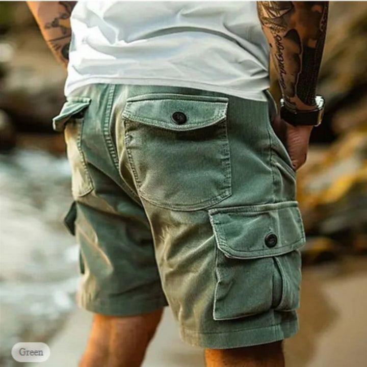 Herr Shorts | Cargo | Med Fickor | Sommar