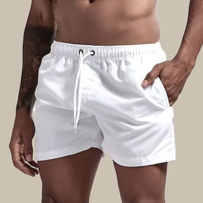 Herr Shorts | Rak Modell | Med Dragsko | Sommar