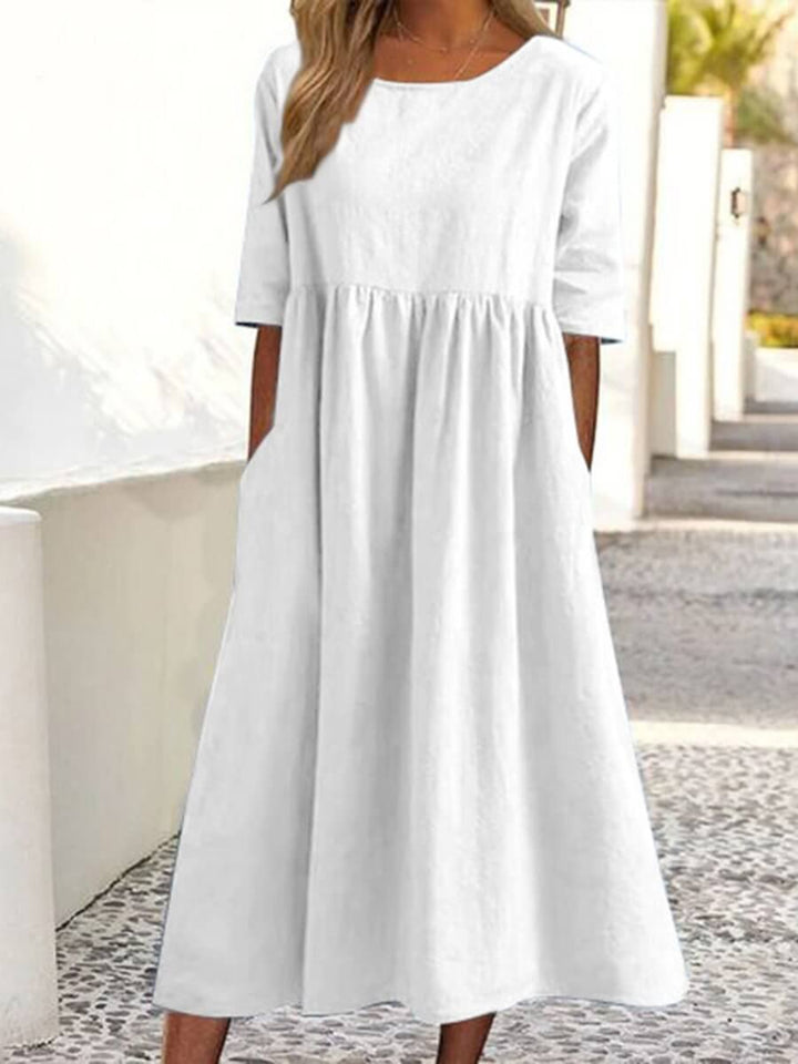 Dam Klänning | Oversized | Midi | Sommar