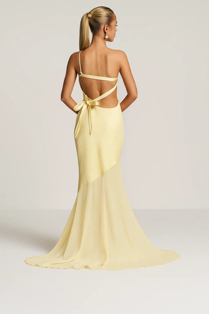 Dam Klänning | Elegant Figurnära | One Shoulder | Sommar
