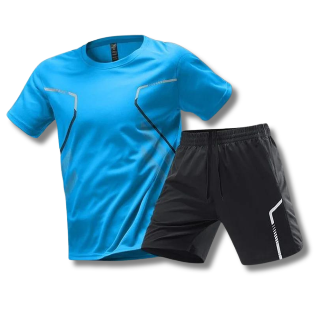 Herr Set | Slimfit | Kortärmad | Sommar