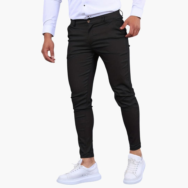 Herr byxor | Slimfit | Smala Ben | Sommar