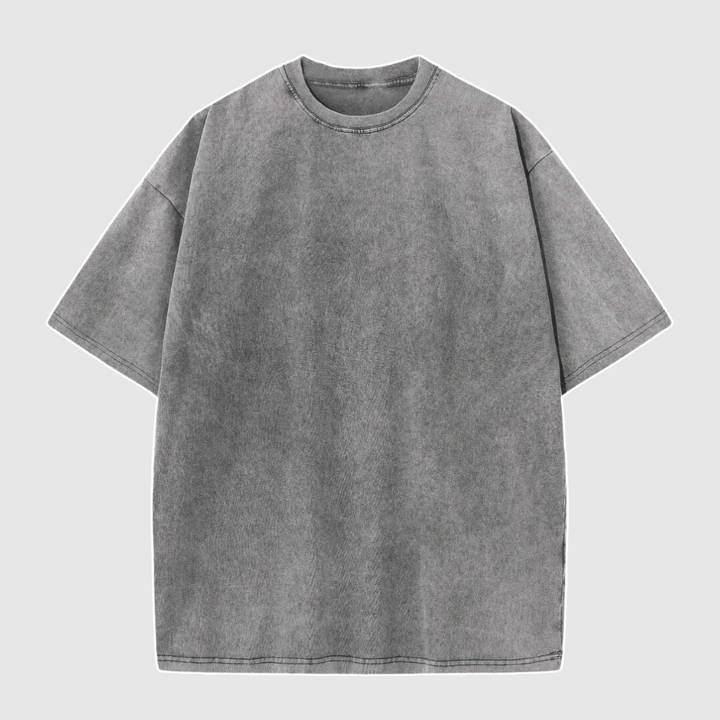 Herr T-shirt | Lös Passform | Kort Ärm | Sommar
