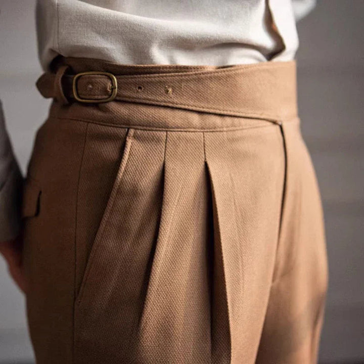 Herr Byxor | Tapered | Med Veck | Sommar