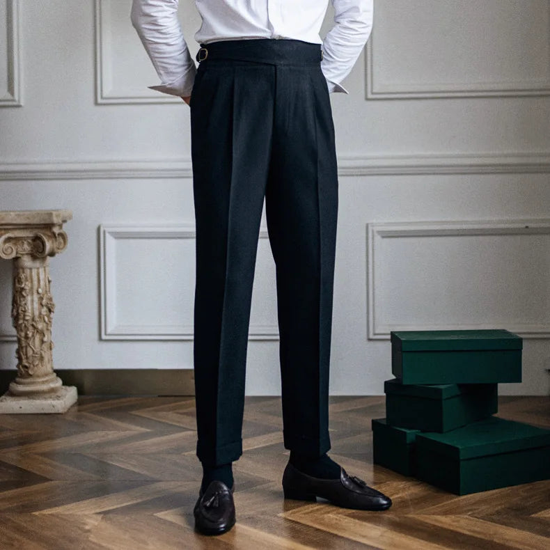 Herr Byxor | Tapered | Med Veck | Sommar
