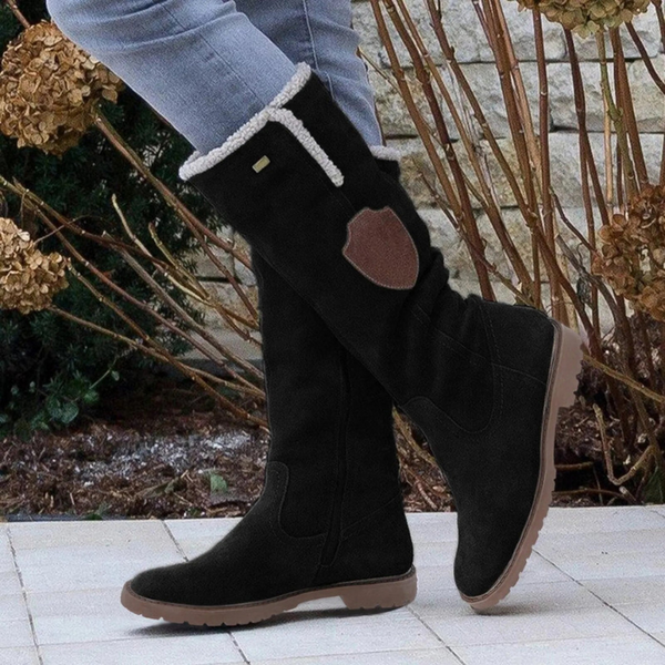 Skor för Vinter | Höga Snowboots Dam | Plattform & Sidodragkedja