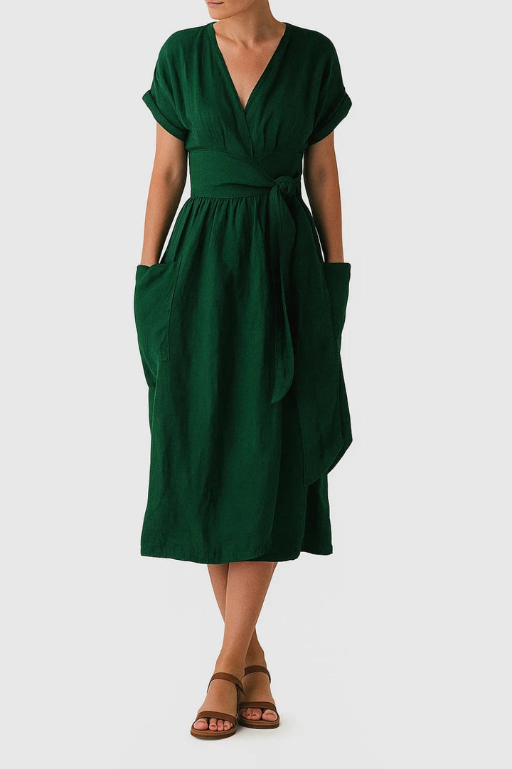 Dam Klänning | Elegant | Omlott | Sommar