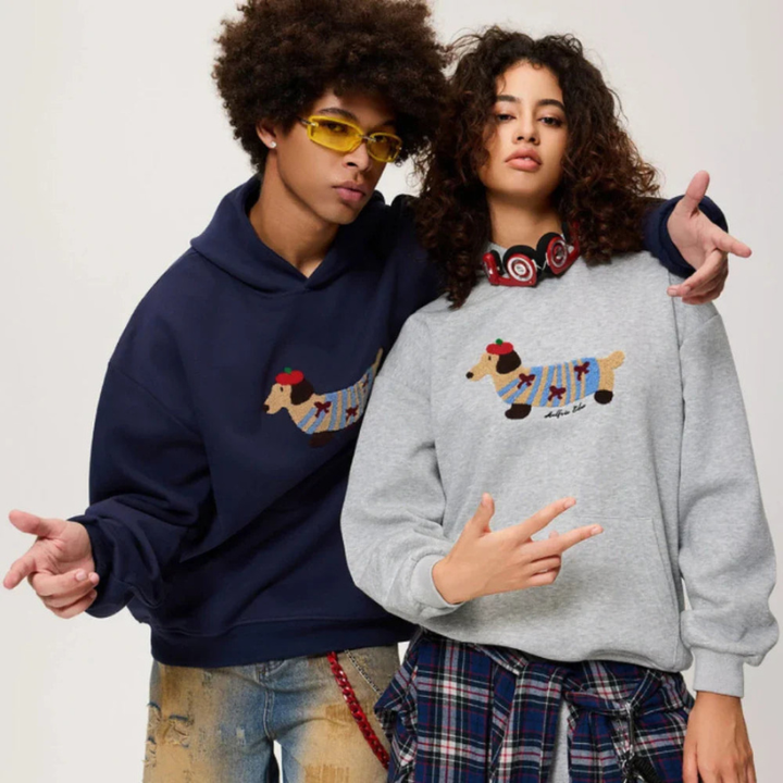 Vinterjacka Dam Hoodie | Taxbrodyr | Oversize Passform