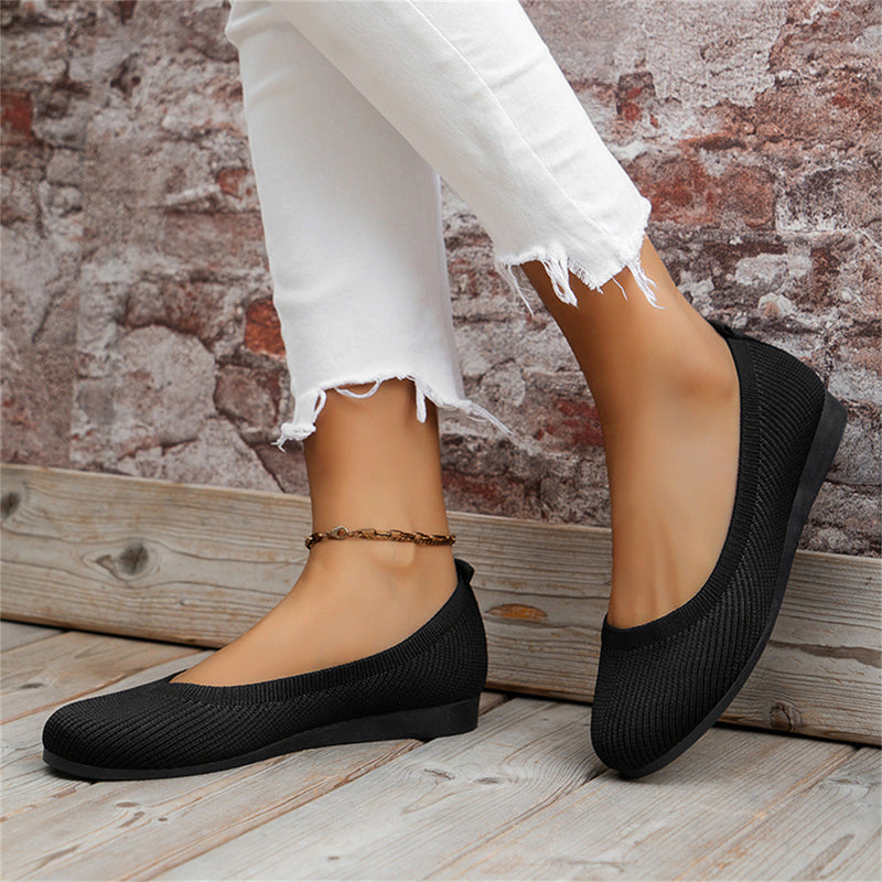 Dam Ballerinaskor | Elegant | Slip-on | Sommar
