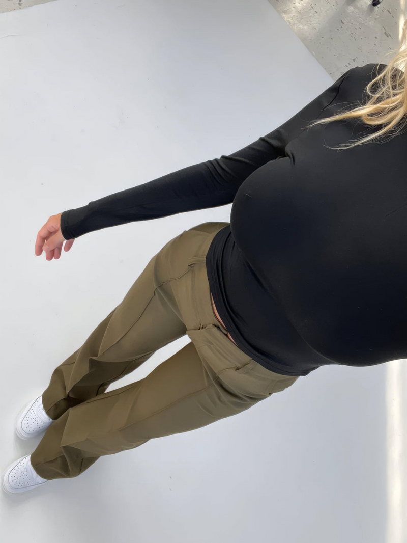 Raka byxor för kvinnor | Tidlös komfort | Chic urban stil | Hög midja