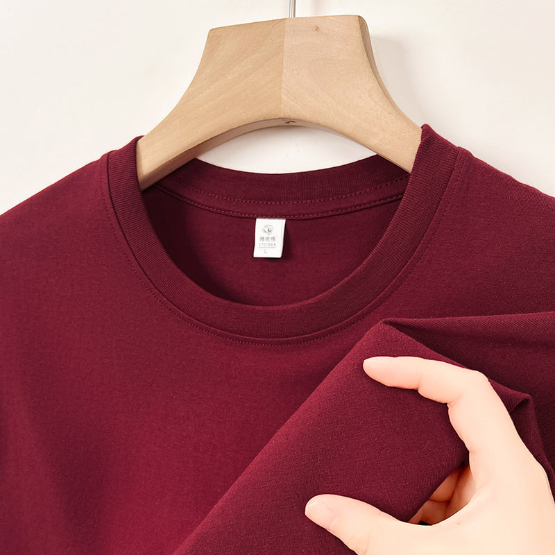 Herr T-shirt | Minimalistisk | Kort Ärm | Sommar