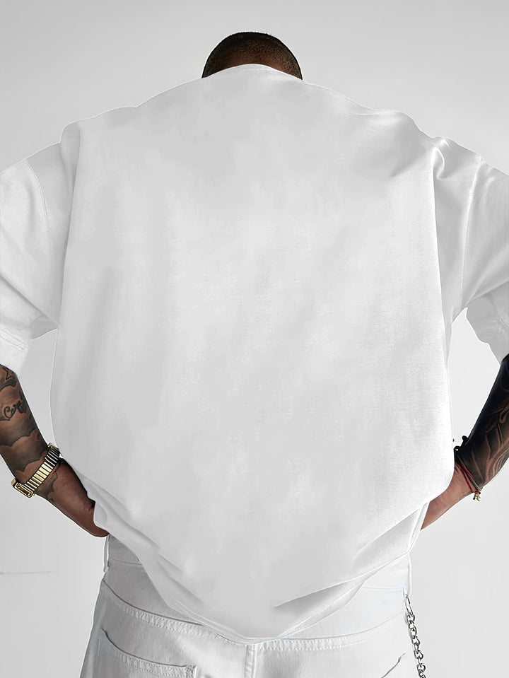 Herr T-shirt | Oversized | Kortärmad | Sommar