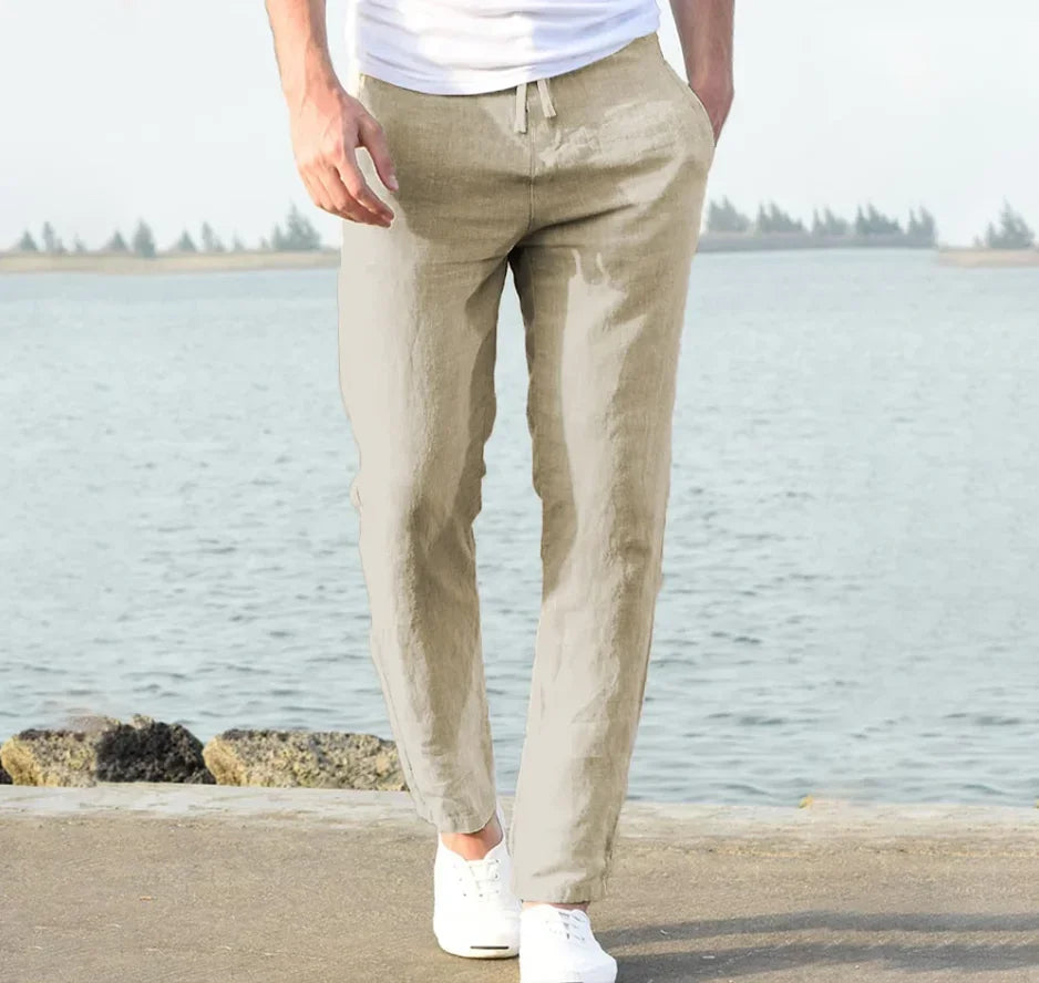 Herr Byxor | Slimfit | Dragsko | Sommar