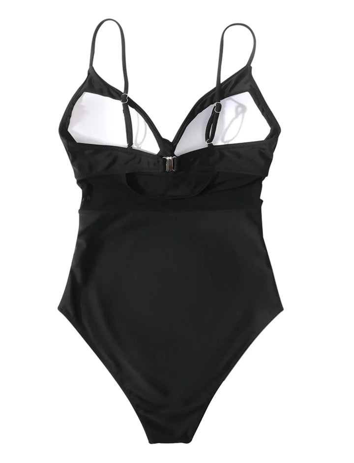 Dam Baddräkt | Elegant | Djup V-ringning | Sommar