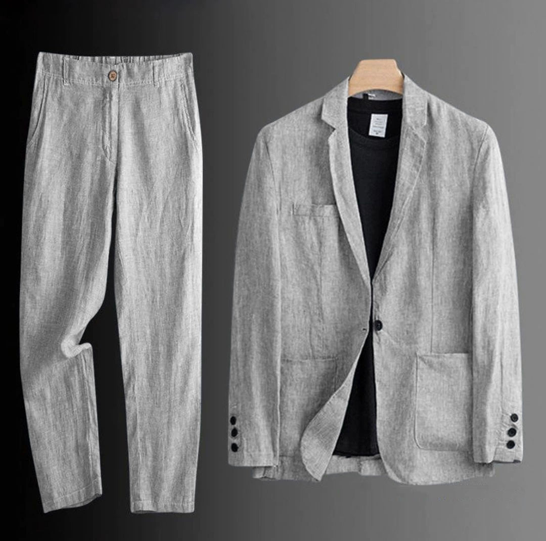 Herr Set | Modern Tapered | Lätt Silhuett | Sommar