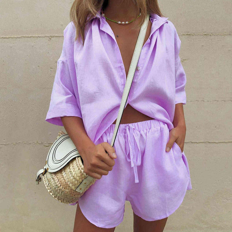 Set för kvinnor | luftig vårlook | mjuk touch | avslappnad och snygg