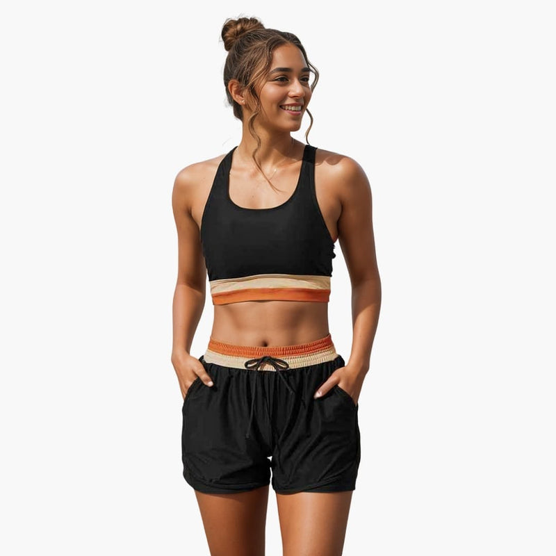 Dam Set | Sportig | Med Dragsko | Sommar