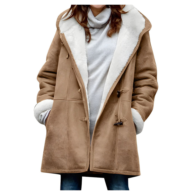 Dam Vinterjacka | Extra Varm & Vattenavvisande | Vardaglig & Stilren | Polyester