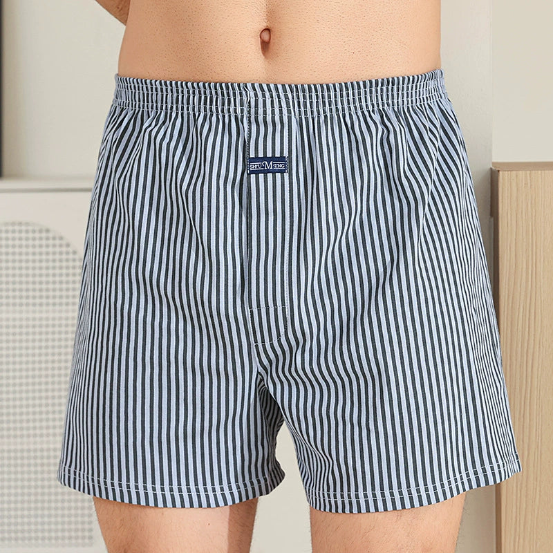 Herr Shorts | Loose Casual | Elastisk Midja | Sommar