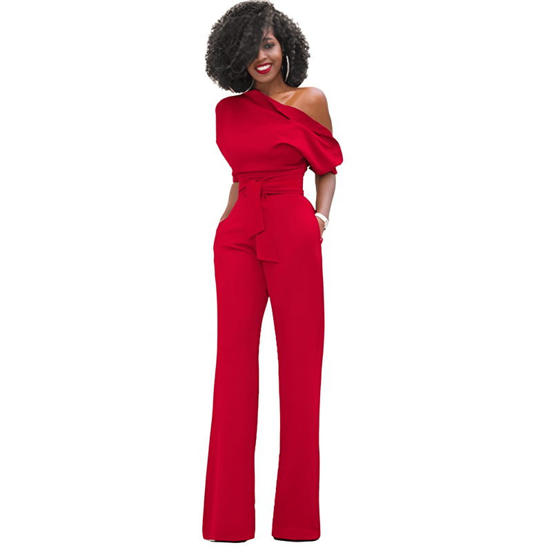 Asymmetrisk Jumpsuit Dam | Formell & Elegant Stil | Kläder