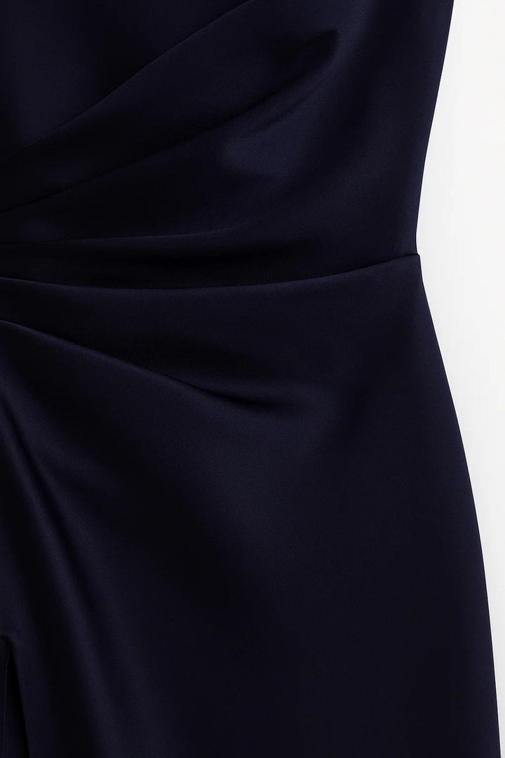 Dam Klänning | Elegant | One Shoulder Split Maxi | Sommar
