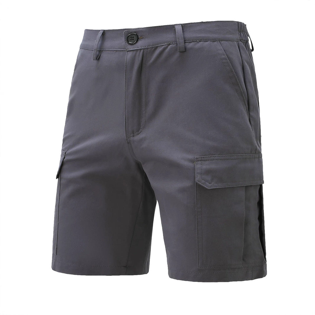 Herr Shorts | Cargo Rak | Zakken Detail | Sommar