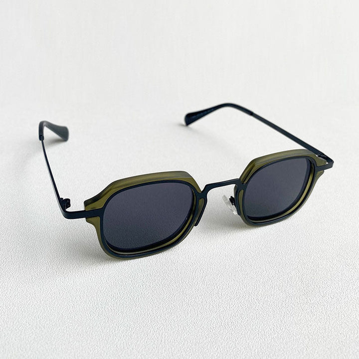 Herr Solglasögon | Retro Geometrisk | Statement Design | Sommar