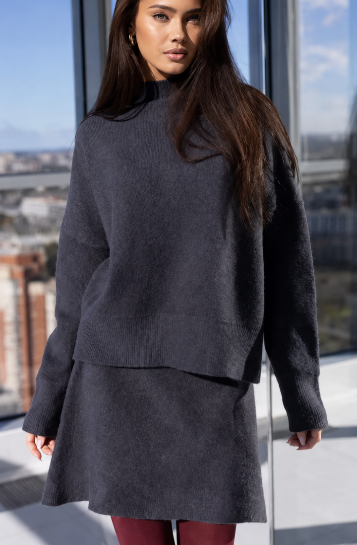 Dam Set | Oversized | Kort Kjol | Sommar