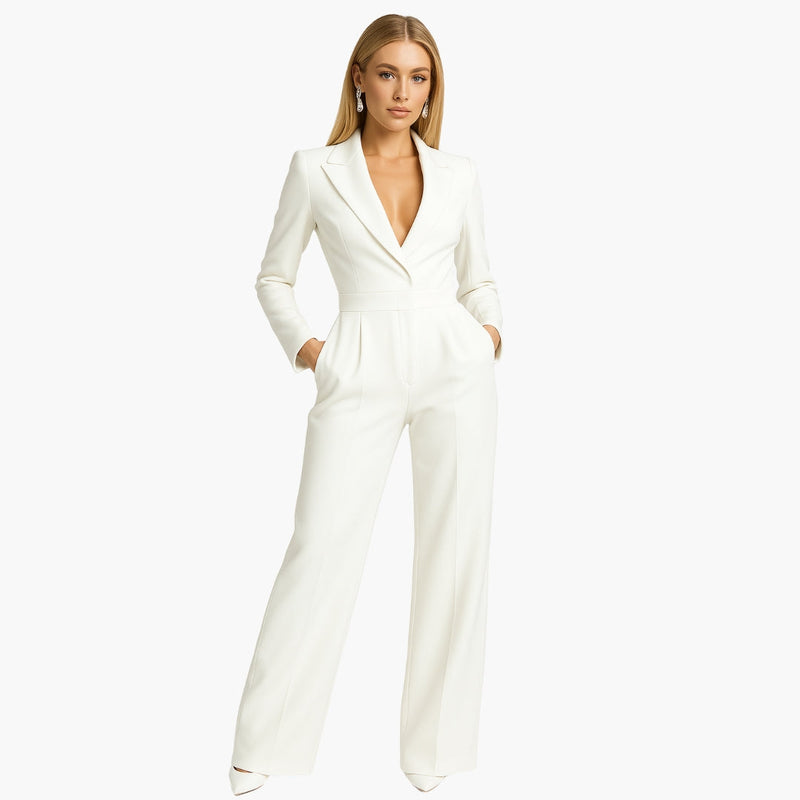 Dam Set | Elegant | Djup V-ringning | Sommar