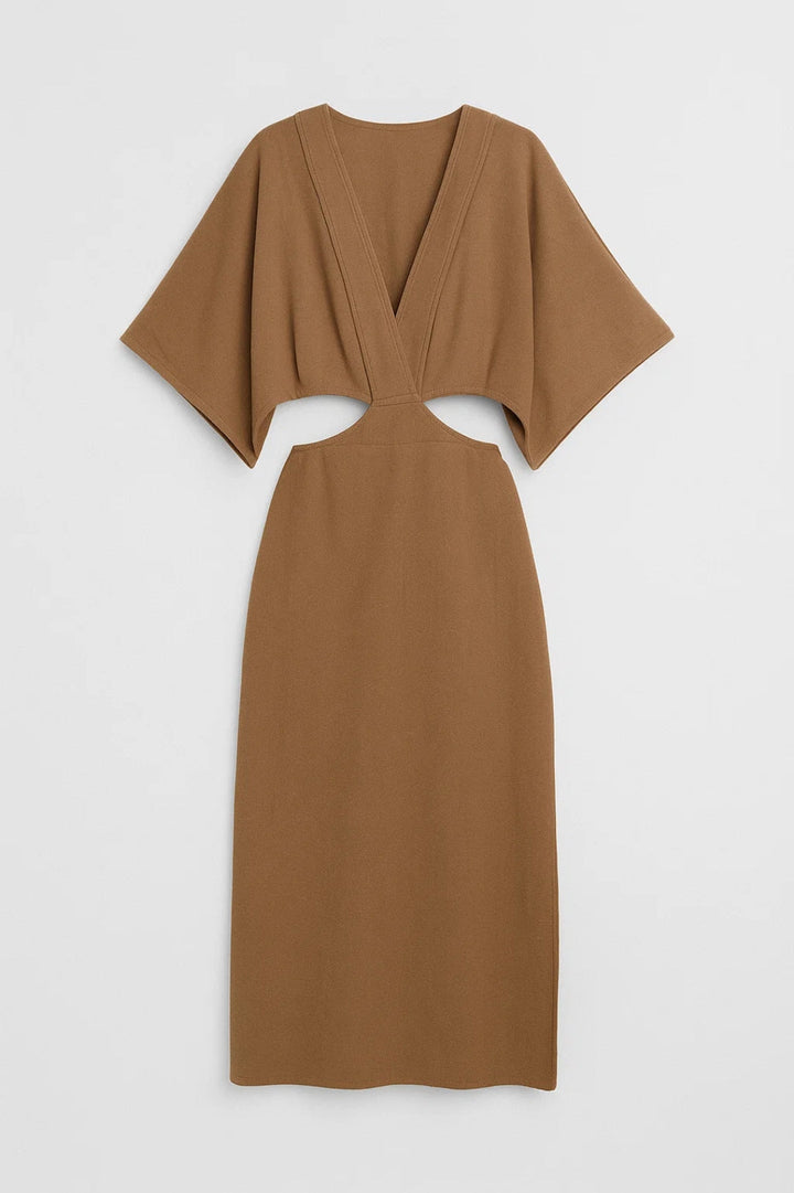 Dam Klänning | Elegant | V-ringning | Sommar