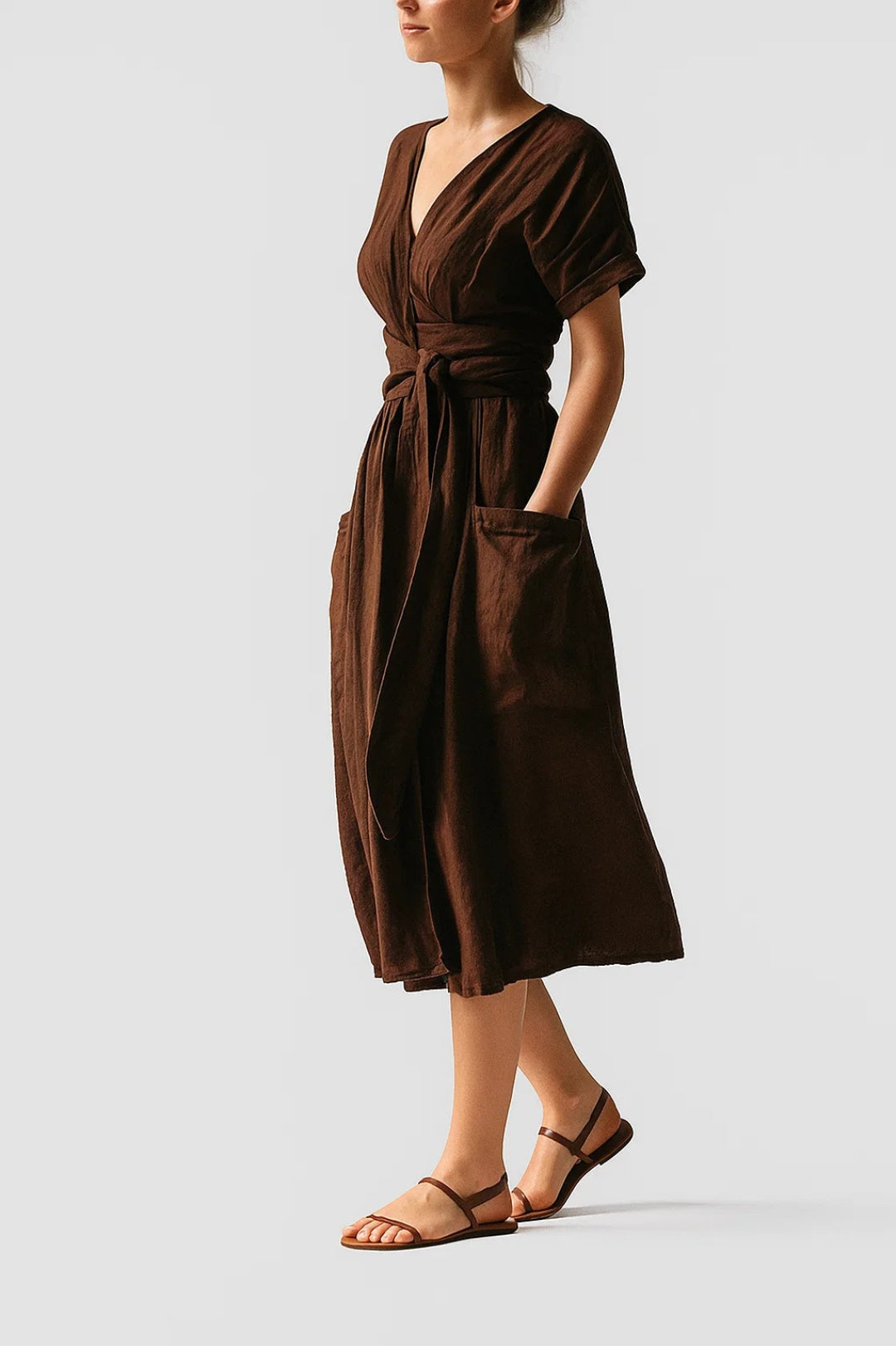 Dam Klänning | Elegant | Omlott | Sommar