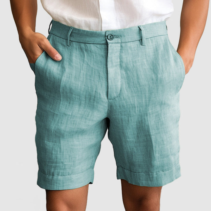 Herr Shorts | Rak Modell | Med Fickor | Sommar