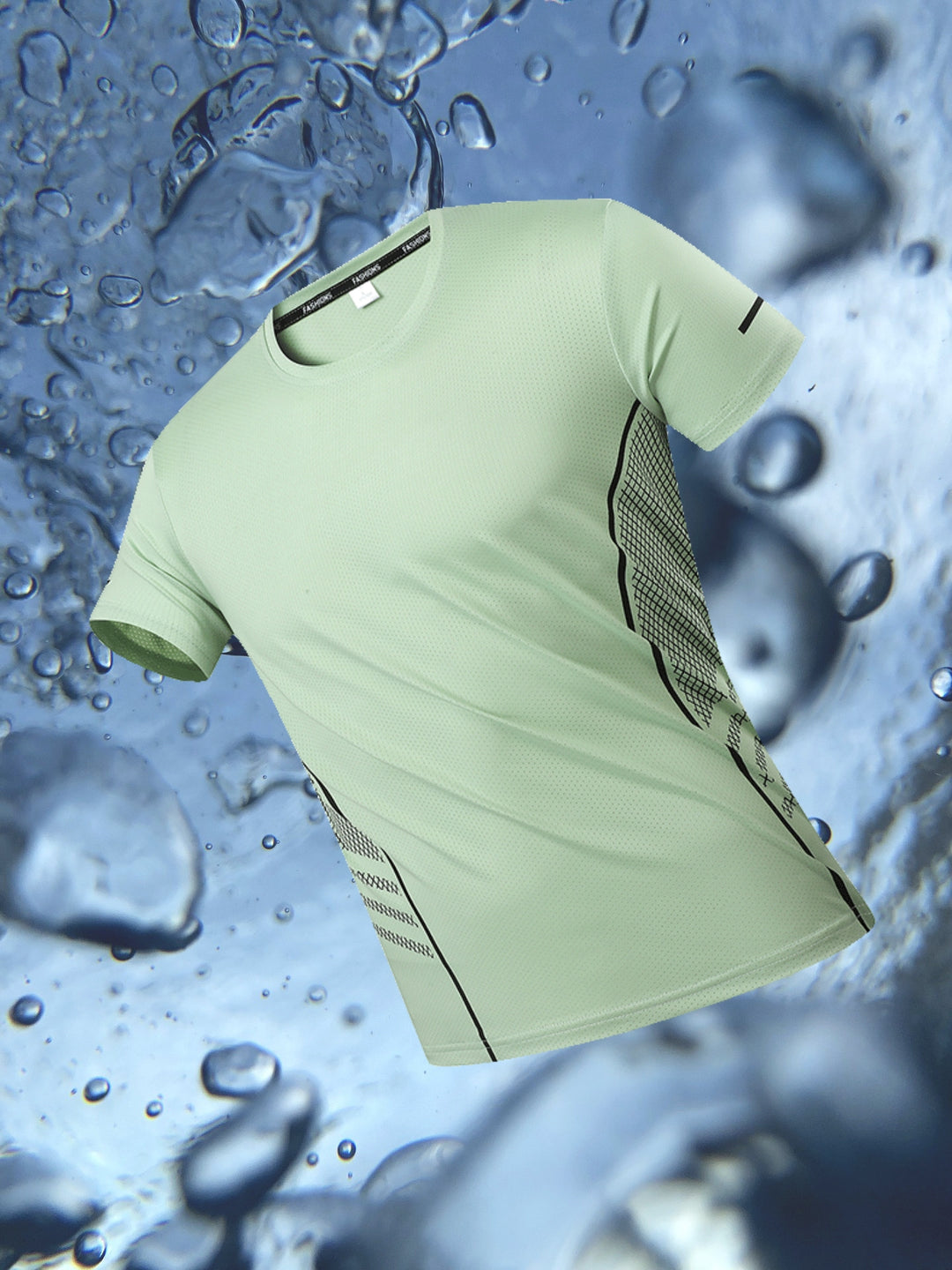 Herr T-shirt | Sportig | Kort Ärm | Sommar