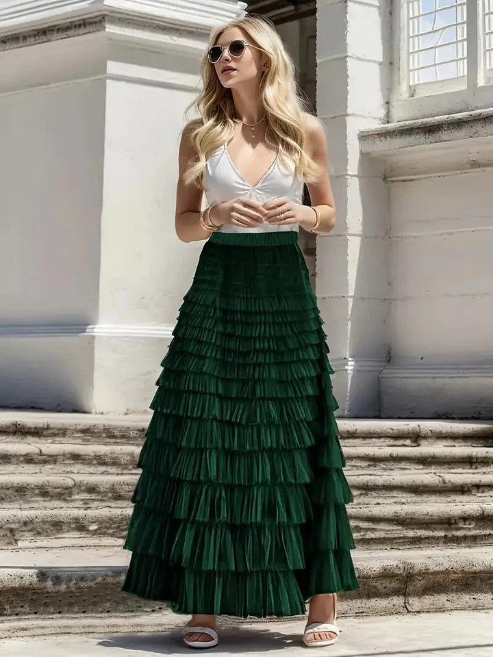 Dam Kjol | Elegant | Volangdesign | Sommar