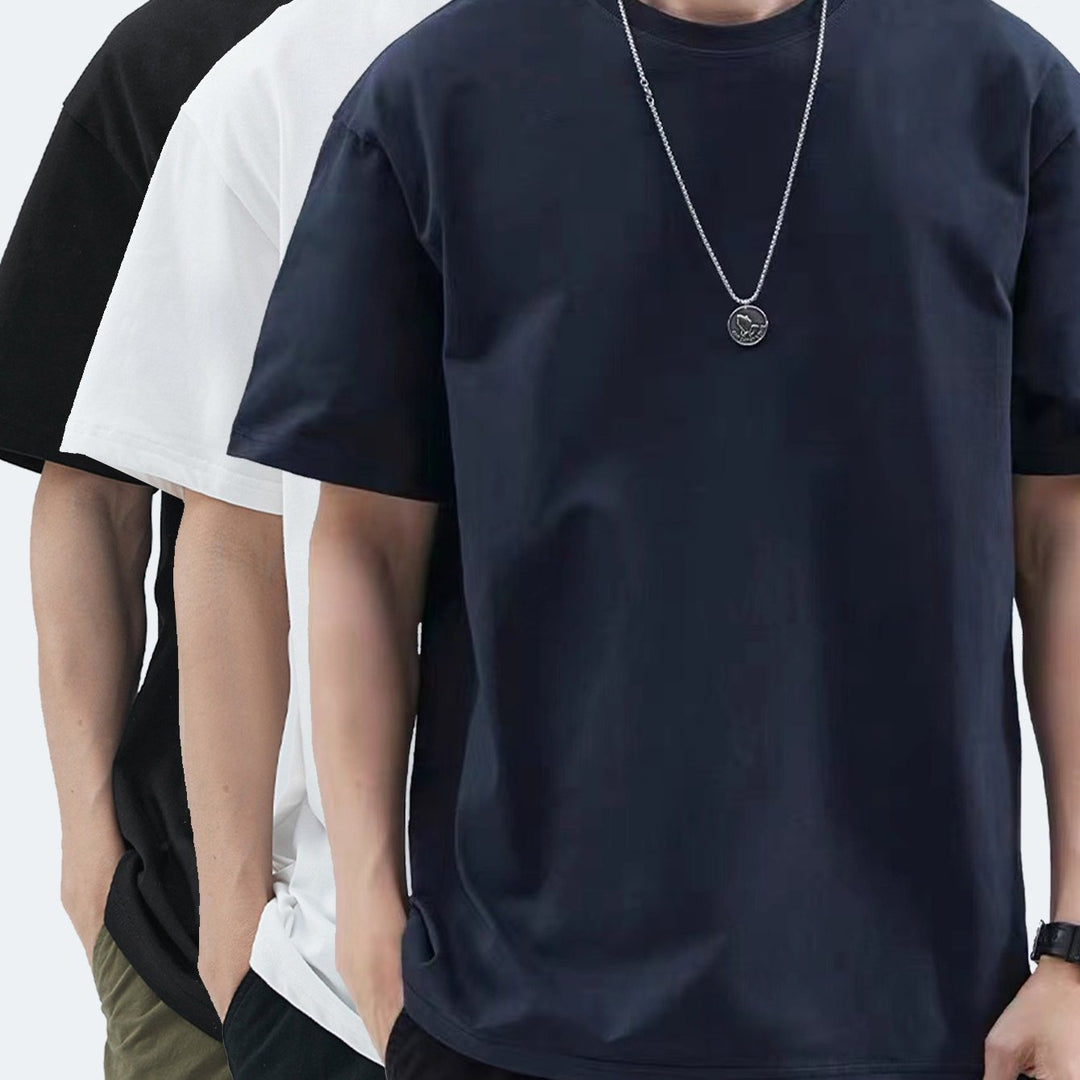 Herr T-shirt | Oversized | Kort Ärm | Sommar