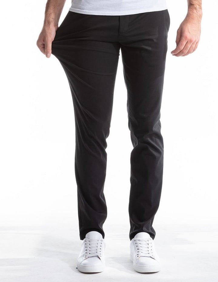 Herr Byxor | Slimfit Straight | Med Knapp | Sommar