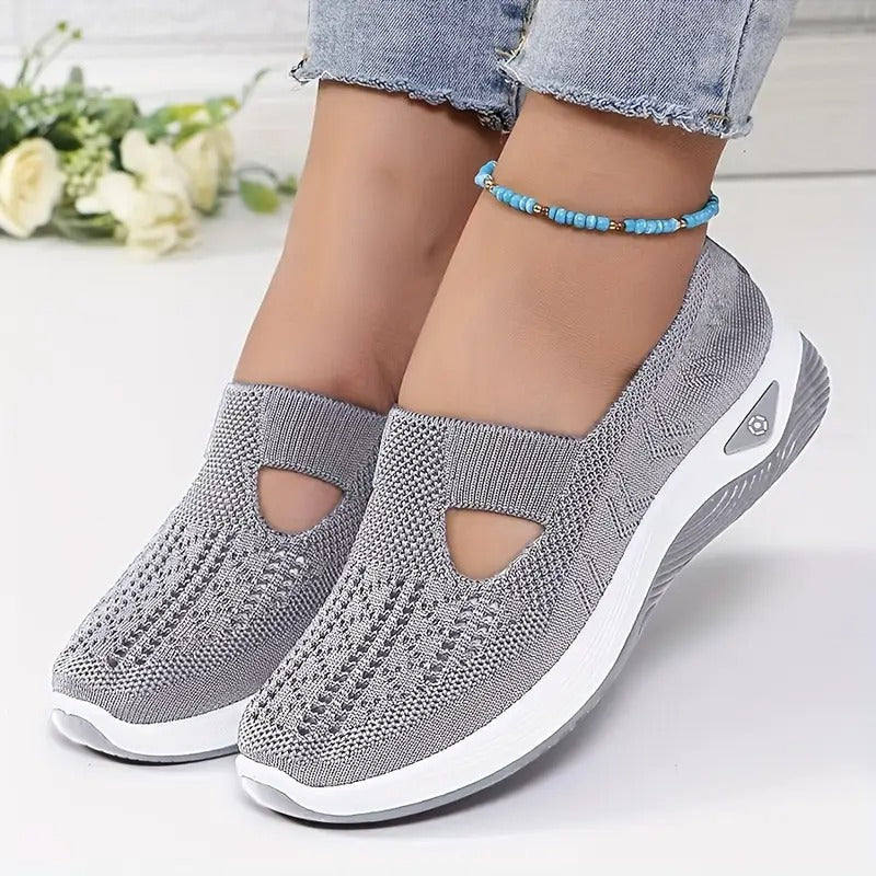Dams Skor | Ny Stil & Andningsbara | Trendiga Slip-On Sportskor