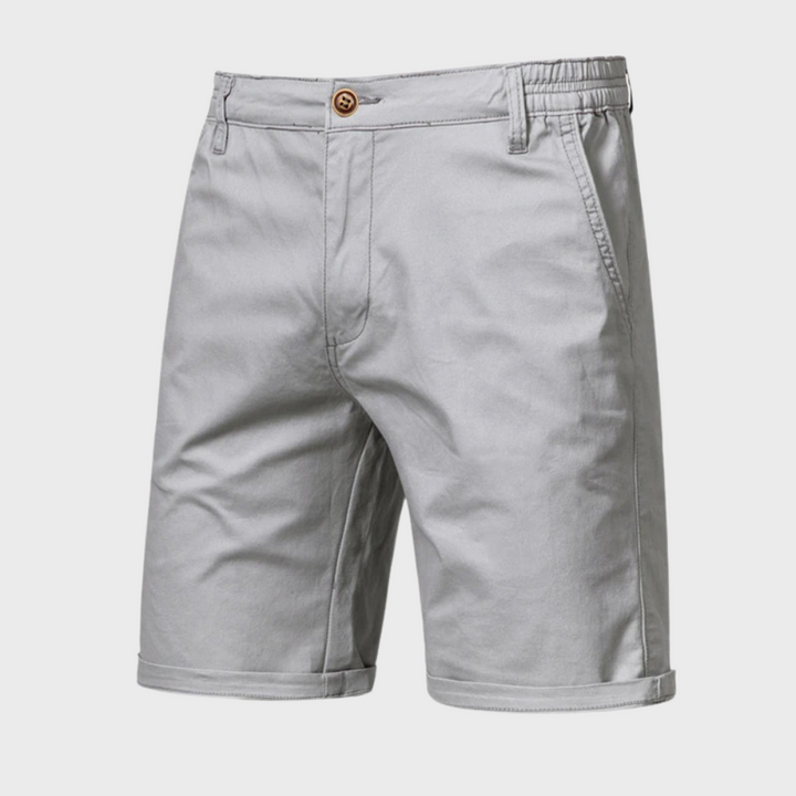 Herr Shorts | Straight Fit | Knappstängning | Sommar