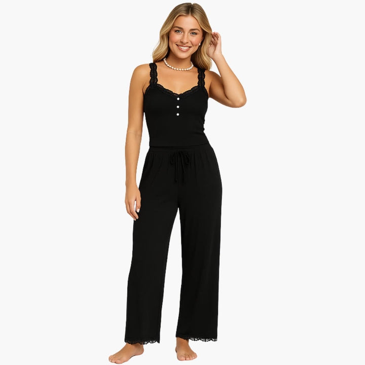 Dam Set | Elegant | Spetsdetaljer | Sommar