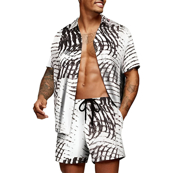 Herr Set | Relaxed Fit | Kort Ärm | Sommar