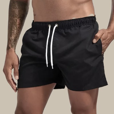 Herr Shorts | Rak Modell | Med Dragsko | Sommar