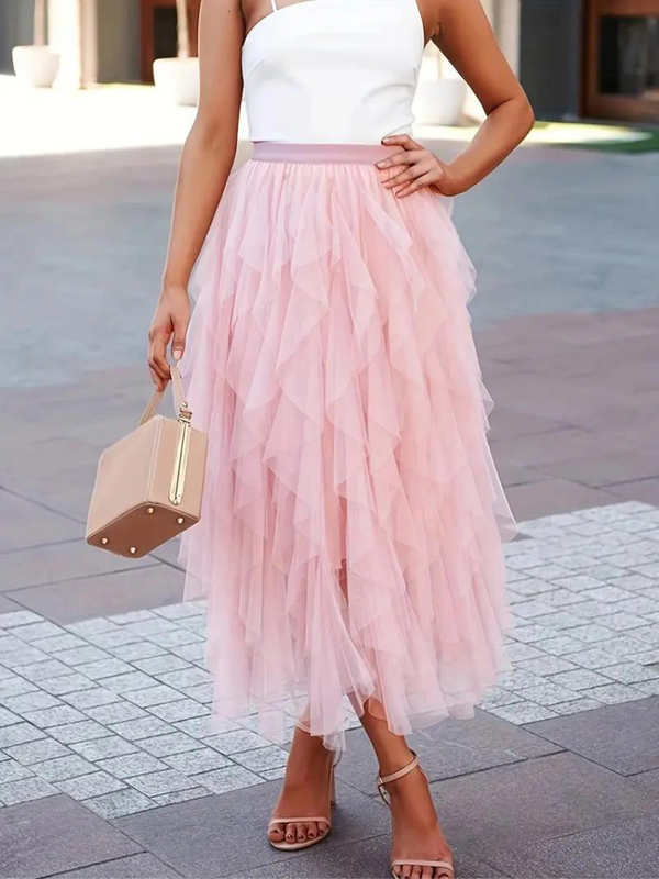 Dam Kjol | Elegant | Midi | Sommar
