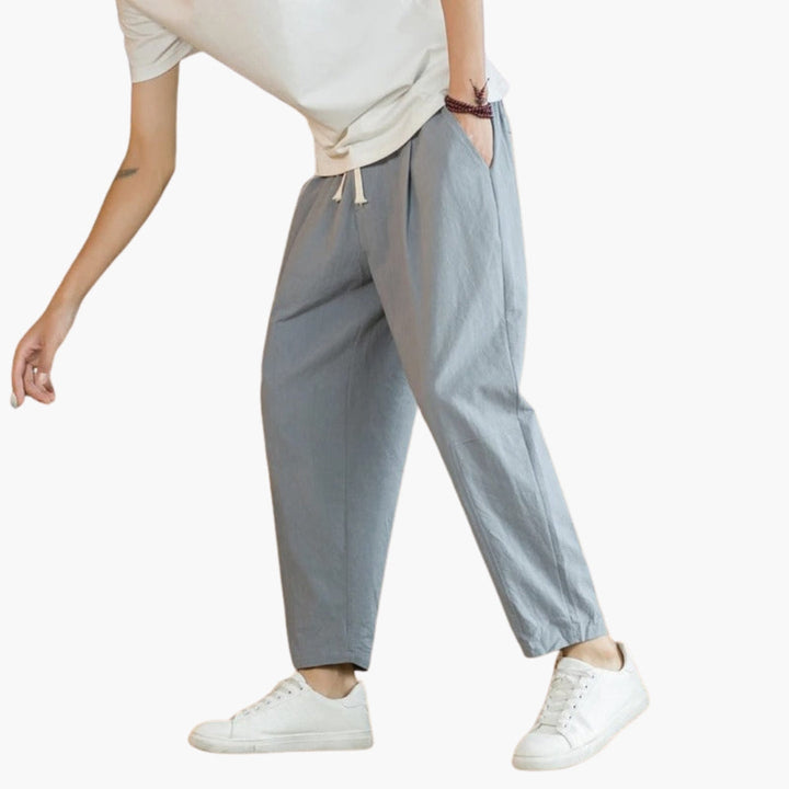 Herr Byxor | Vida Ben | Elastisk Midja | Sommar