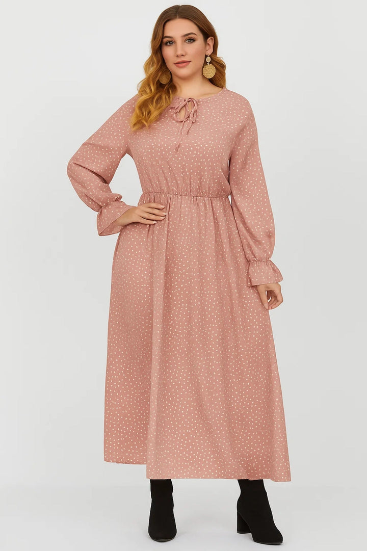 Dam Klänning | Elegant | Lång Ärme | Vår