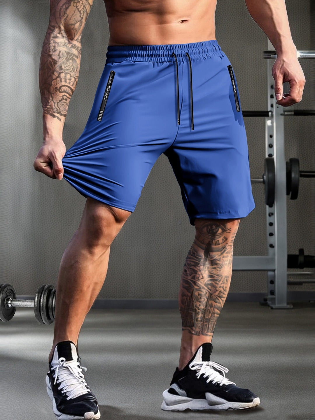 Herr Shorts | Tapered | Elastisk Midja | Sommar