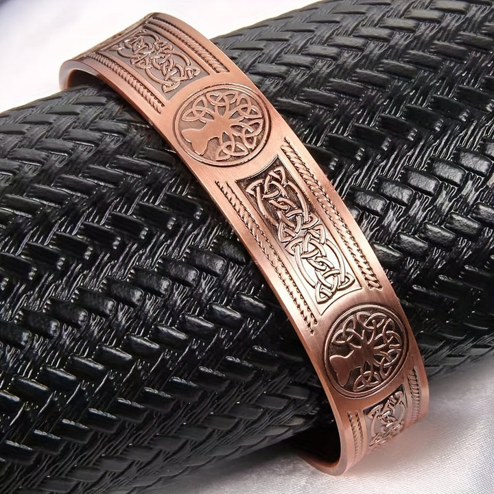 Herr Armband | Elegant | Öppen Manchett | Alla Säsonger