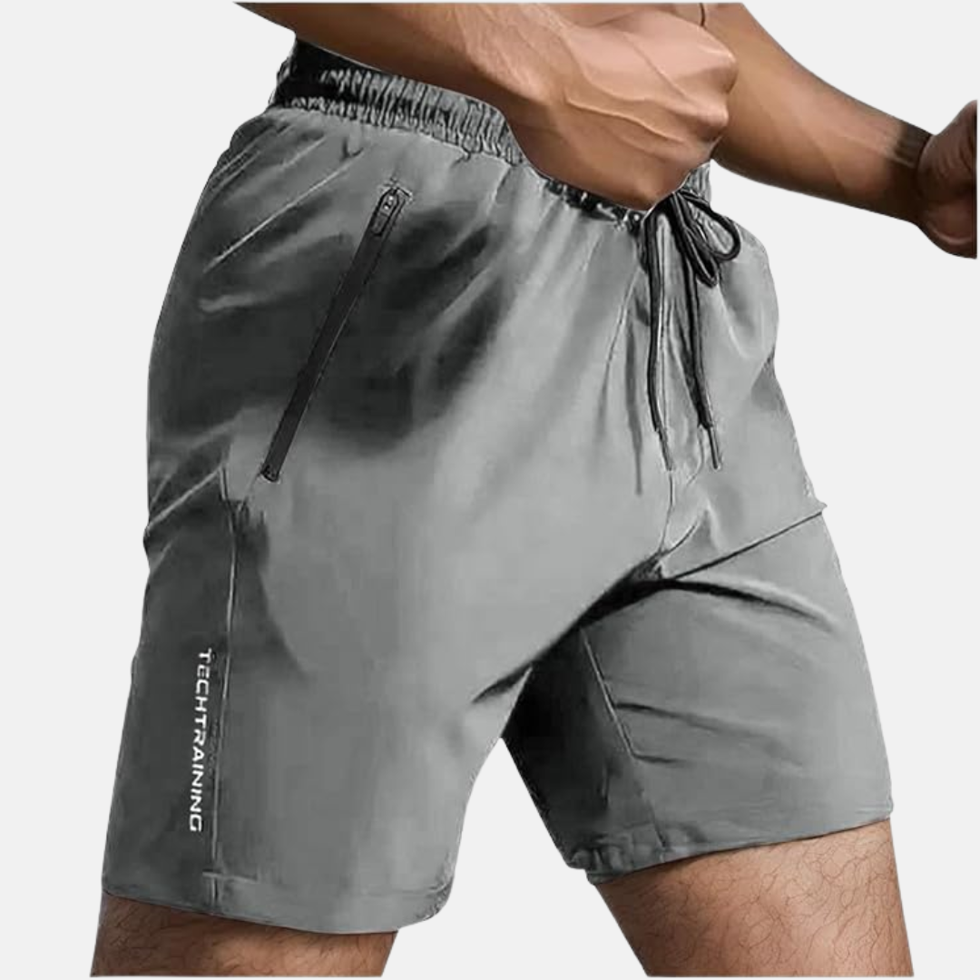 Herr Shorts | Rak Modell | Med Dragkedjefickor | Sommar
