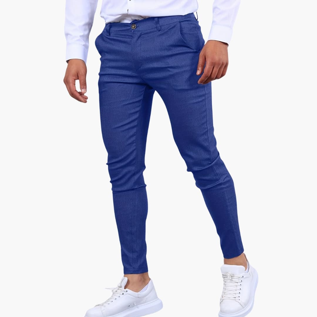 Herr byxor | Slimfit | Smala Ben | Sommar