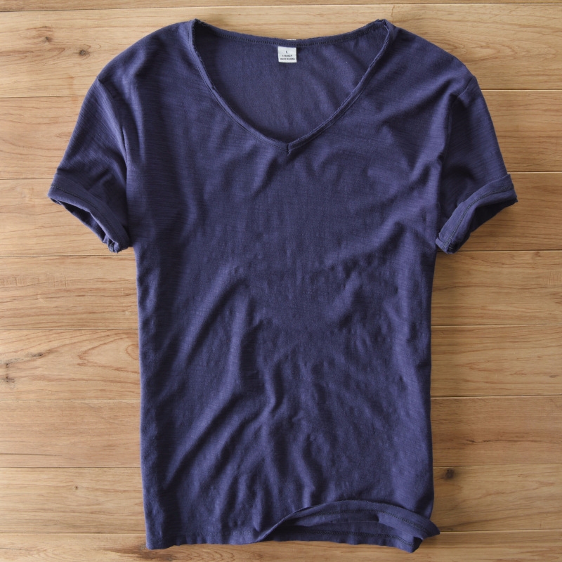 Herr T-shirt | Slimfit | Kort Ärme | Sommar