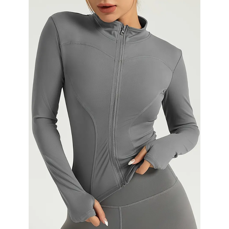 Vinterjacka Dam | Slim Fit Träningsjacka | Sportig